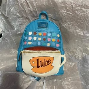 Loungefly Gilmore Girls Lukes Diner Domed Coffee Mug  Mini Backpack
